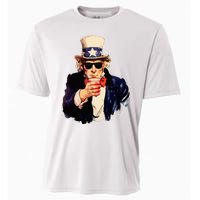 Uncle Sam Wants You To Drink Funny Drinking Cooling Performance Crew T-Shirt