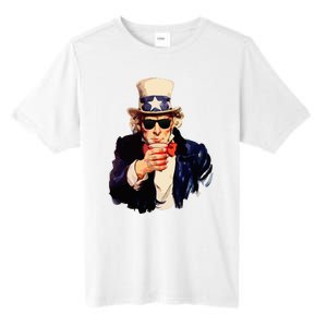 Uncle Sam Wants You To Drink Funny Drinking Tall Fusion ChromaSoft Performance T-Shirt