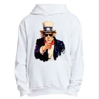 Uncle Sam Wants You To Drink Funny Drinking Urban Pullover Hoodie