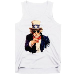 Uncle Sam Wants You To Drink Funny Drinking Tank Top