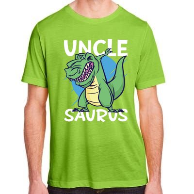 Uncle Saurus With Dinosaurs Gift Adult ChromaSoft Performance T-Shirt