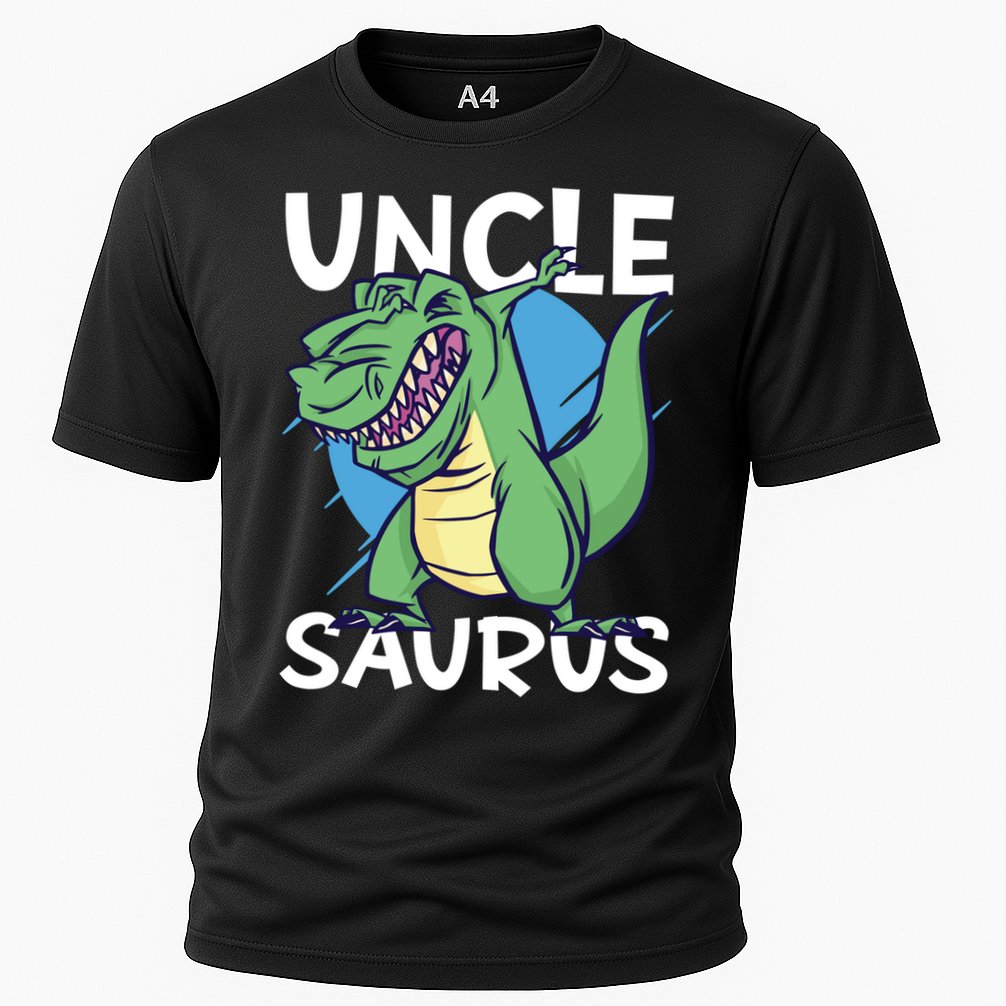 Uncle Saurus With Dinosaurs Gift Cooling Performance Crew T-Shirt