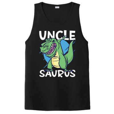 Uncle Saurus With Dinosaurs Gift PosiCharge Competitor Tank