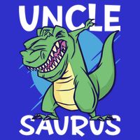 Uncle Saurus With Dinosaurs Gift Womens T-Shirt