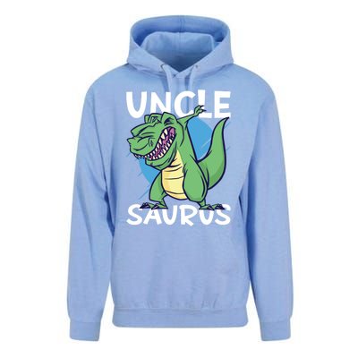 Uncle Saurus With Dinosaurs Gift Unisex Surf Hoodie