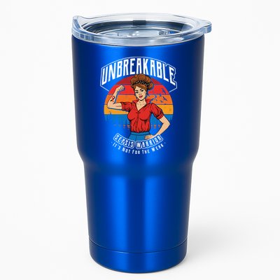 Unbreakable Sepsis Warrior Sunset Gift Tumbler