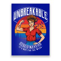 Unbreakable Sepsis Warrior Sunset Gift Poster