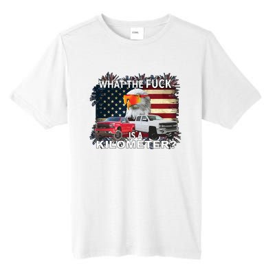 United States Wtf Is A Kilometer Eagle Tall Fusion ChromaSoft Performance T-Shirt