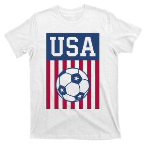 USA Soccer Women Men Kids American Soccer Fan T-Shirt