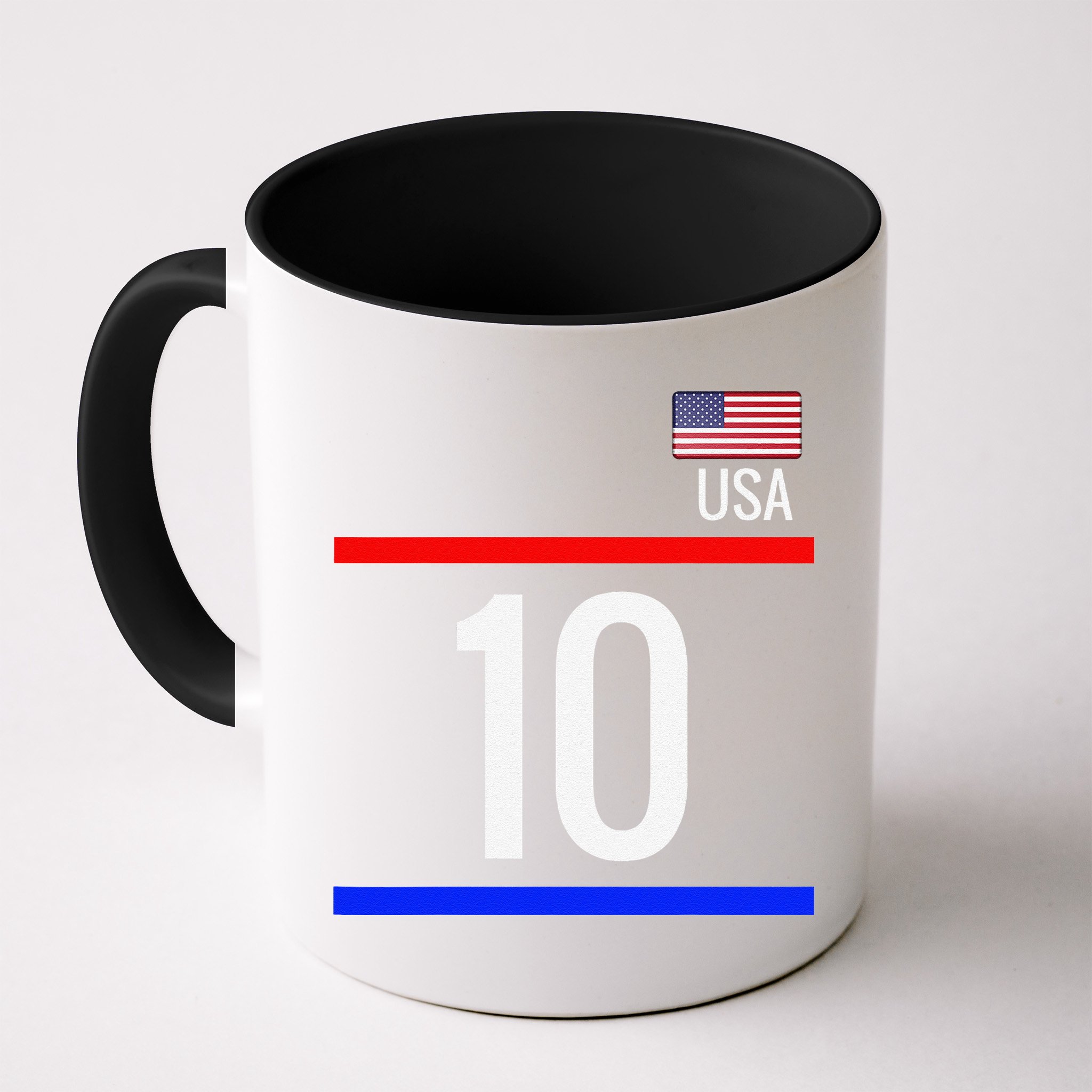 Usa Soccer With Number 10 Sports Mug
