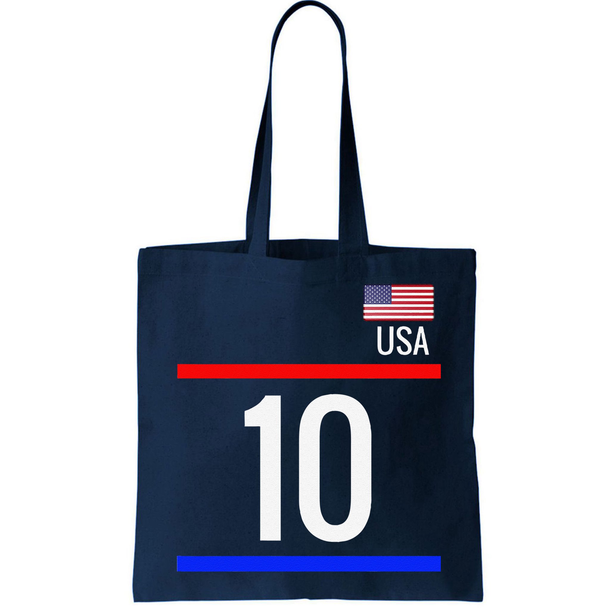 Usa Soccer With Number 10 Sports Bag