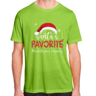 Ugly Sweater Xmas SantaS Favorite Mechatronics Engineer Cool Gift Adult ChromaSoft Performance T-Shirt