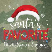 Ugly Sweater Xmas SantaS Favorite Mechatronics Engineer Cool Gift Legacy Tie Dye Trucker Hat
