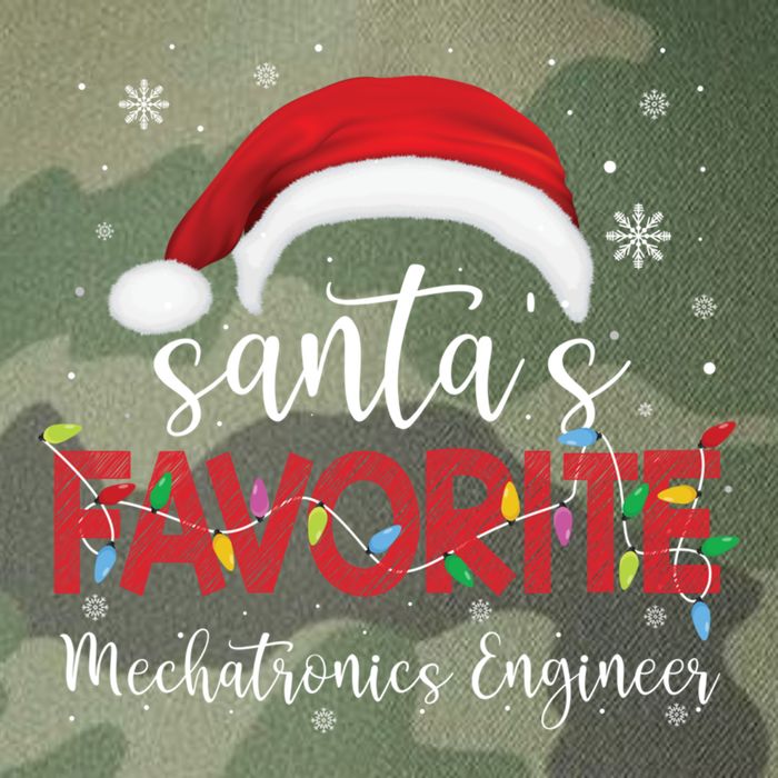 Ugly Sweater Xmas SantaS Favorite Mechatronics Engineer Cool Gift Legacy Tie Dye Trucker Hat