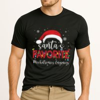 Ugly Sweater Xmas SantaS Favorite Mechatronics Engineer Cool Gift Cooling Performance Crew T-Shirt