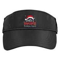 Ugly Sweater Xmas SantaS Favorite Mechatronics Engineer Cool Gift Adult Drive Performance Visor