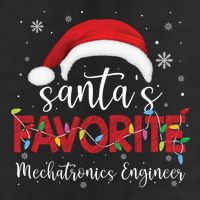 Ugly Sweater Xmas SantaS Favorite Mechatronics Engineer Cool Gift Adult Drive Performance Visor