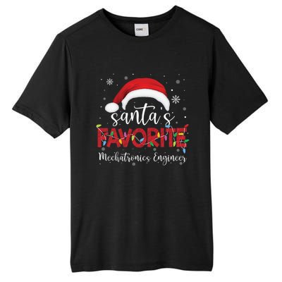 Ugly Sweater Xmas SantaS Favorite Mechatronics Engineer Cool Gift Tall Fusion ChromaSoft Performance T-Shirt