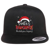 Ugly Sweater Xmas SantaS Favorite Mechatronics Engineer Cool Gift Flat Bill Trucker Hat