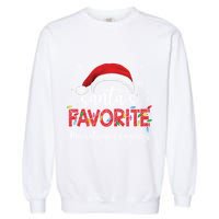 Ugly Sweater Xmas SantaS Favorite Mechatronics Engineer Cool Gift Garment-Dyed Sweatshirt