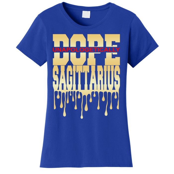 Unapologetically Sagittarius Zodiac Gift Women's T-Shirt