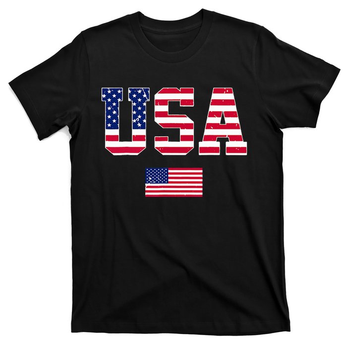 Usa Team 2024 United States American Flag Sport Usa 2024 T-Shirt