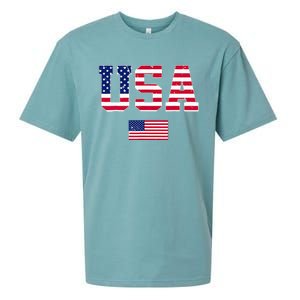 Usa Team 2024 United States American Flag Sport Usa 2024 Sueded Cloud Jersey T-Shirt