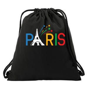 Usa Team 2024 Paris Sports Games Drawstring Bag