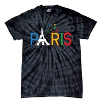 Usa Team 2024 Paris Sports Games Tie-Dye T-Shirt