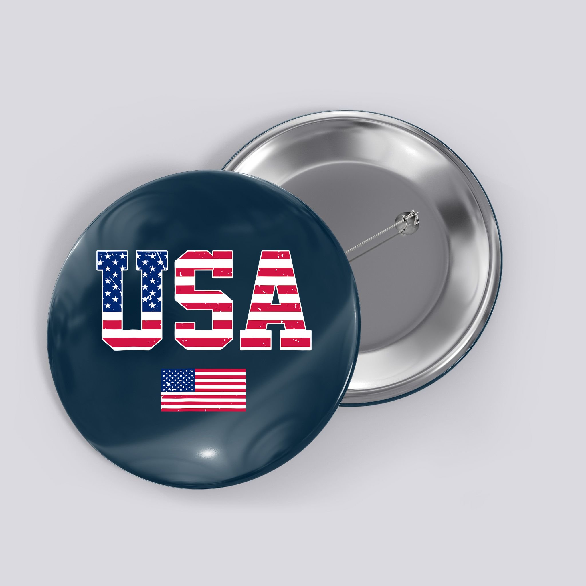 Usa Team 2024 United States American Flag Sport Usa 2024 Button