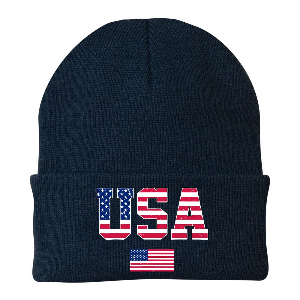 Usa Team 2024 United States American Flag Sport Usa 2024 Beanie