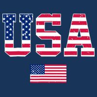 Usa Team 2024 United States American Flag Sport Usa 2024 Womens Tank Top