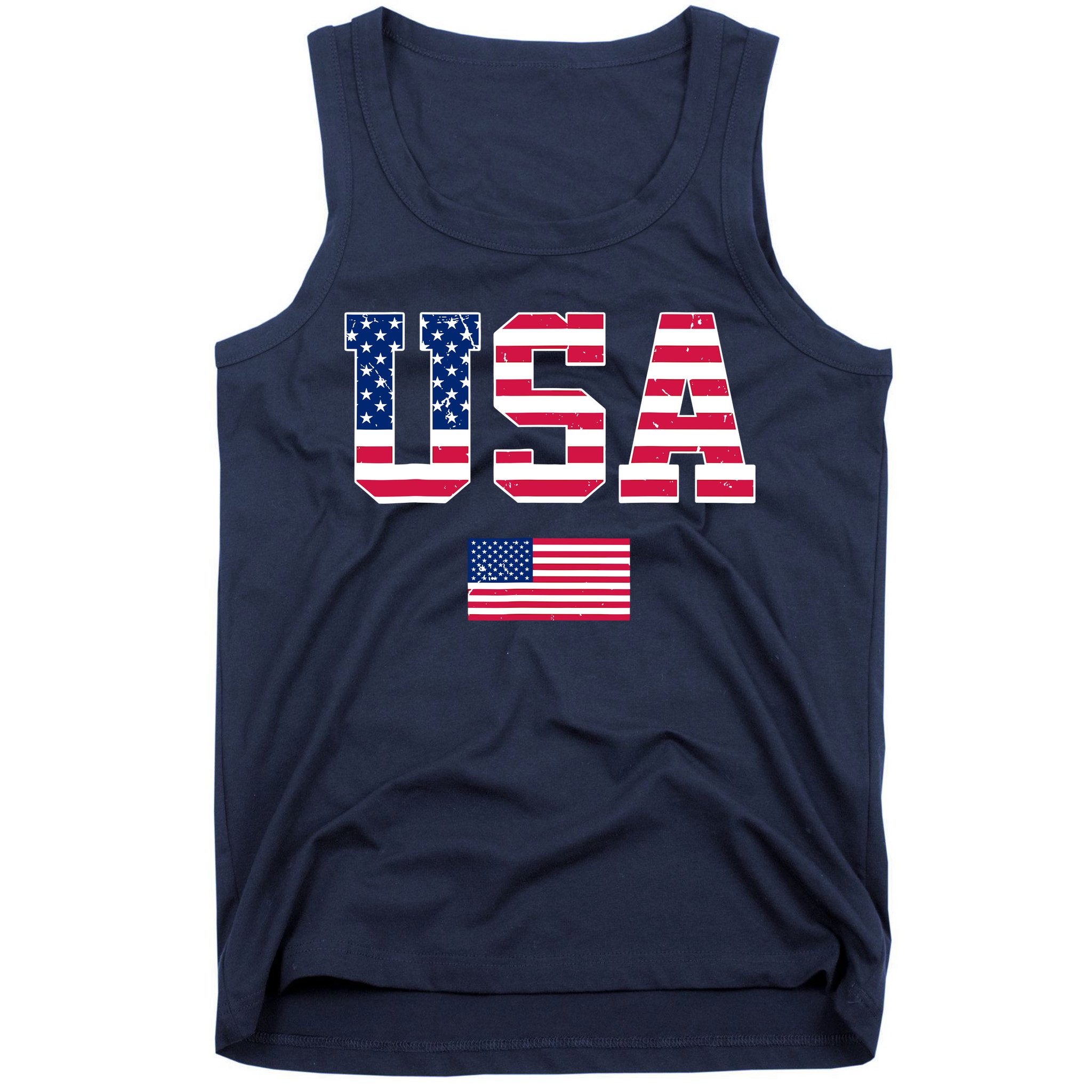 Usa Team 2024 United States American Flag Sport Usa 2024 Tank Top