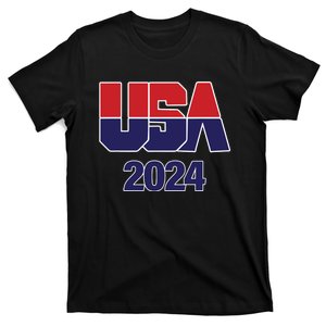 Usa Team 2024 Souvenir American Sports T-Shirt