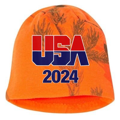 Usa Team 2024 Souvenir American Sports Kati - Camo Knit Beanie