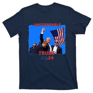 Unstoppable Trump 2024 Donald Trump Survived Shooter T-Shirt