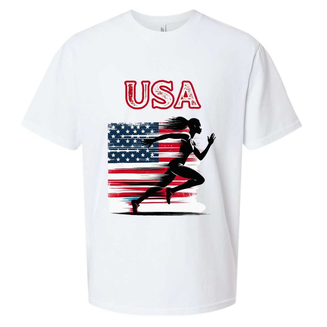 Usa Track And Field Accessories Apparel Sueded Cloud Jersey T-Shirt