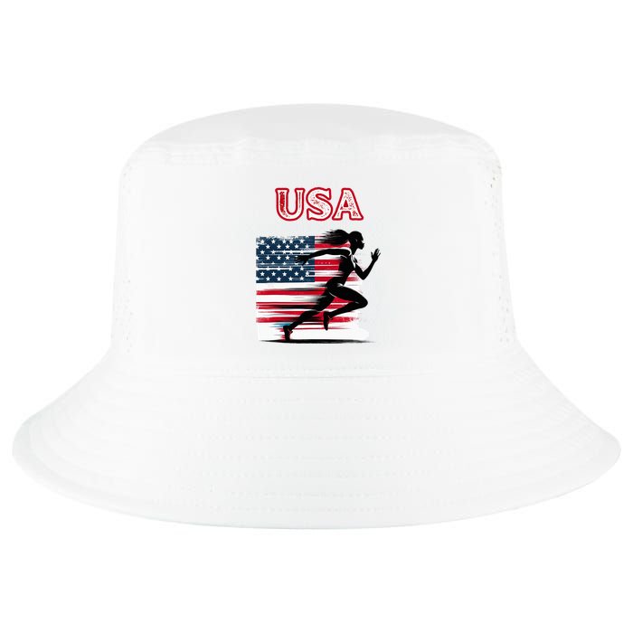 Usa Track And Field Accessories Apparel Cool Comfort Performance Bucket Hat