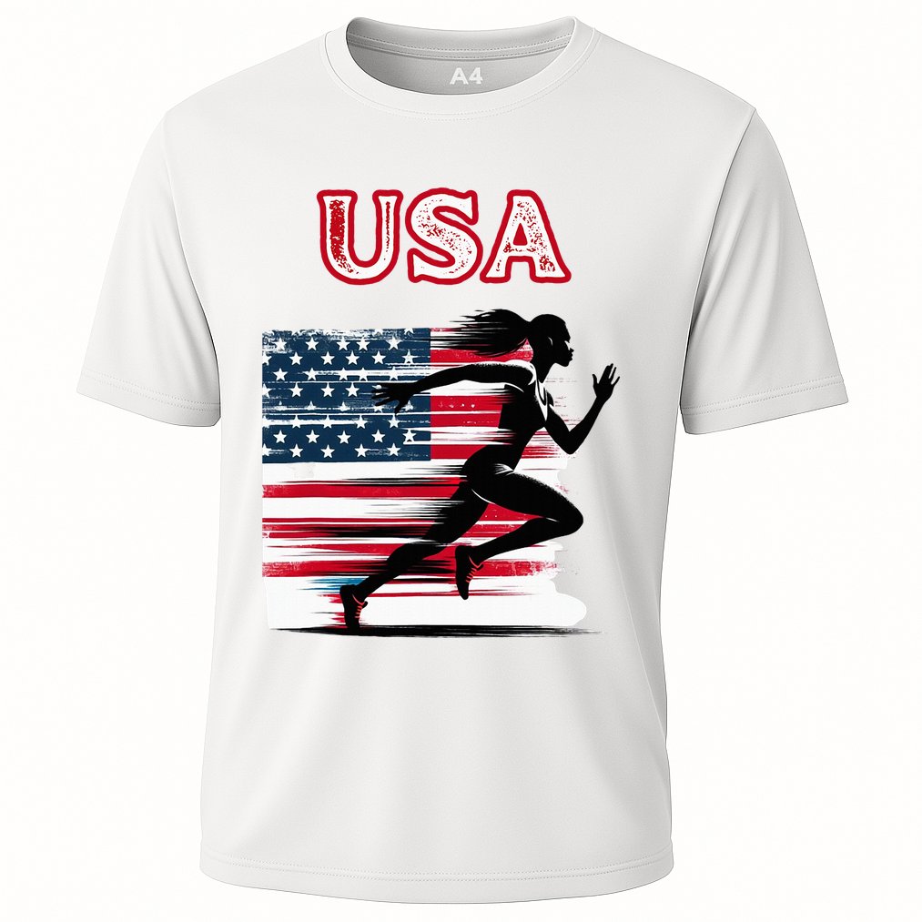 Usa Track And Field Accessories Apparel Cooling Performance Crew T-Shirt