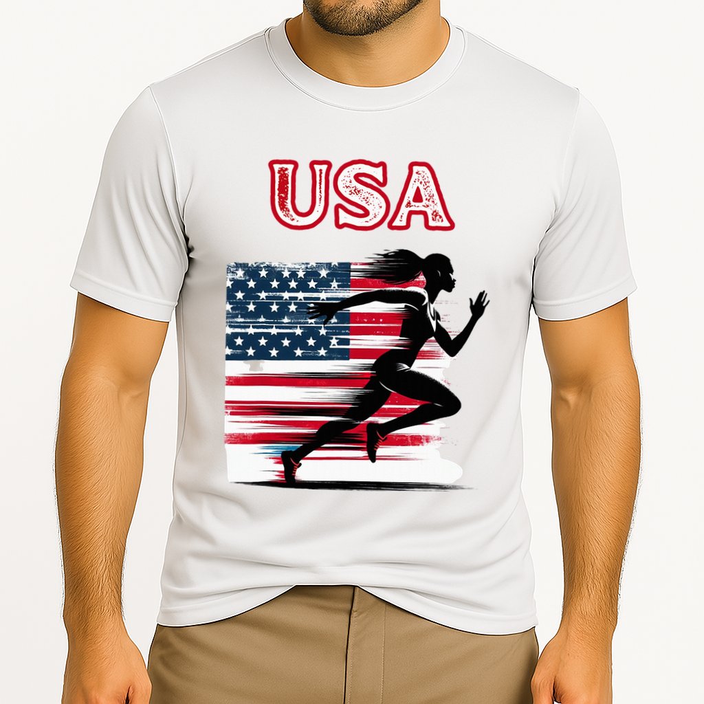 Usa Track And Field Accessories Apparel Cooling Performance Crew T-Shirt