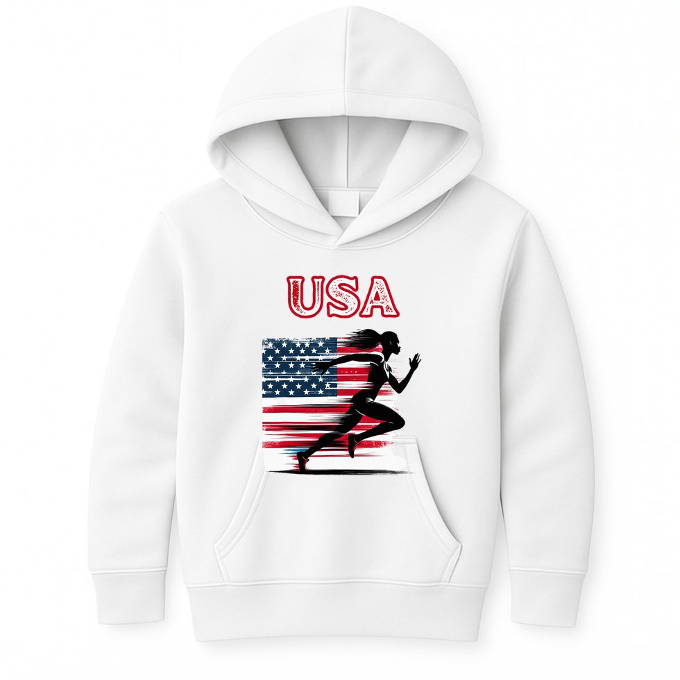 Usa Track And Field Accessories Apparel Kids Hoodie