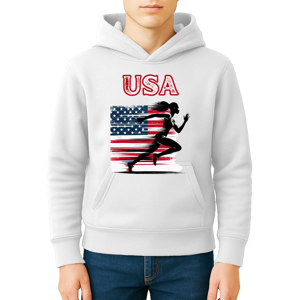 Usa Track And Field Accessories Apparel Kids Hoodie