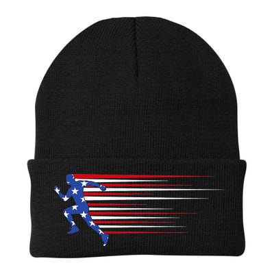 USA Track and field team American flag US Beanie