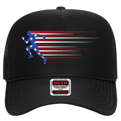 USA Track and field team American flag US Hat