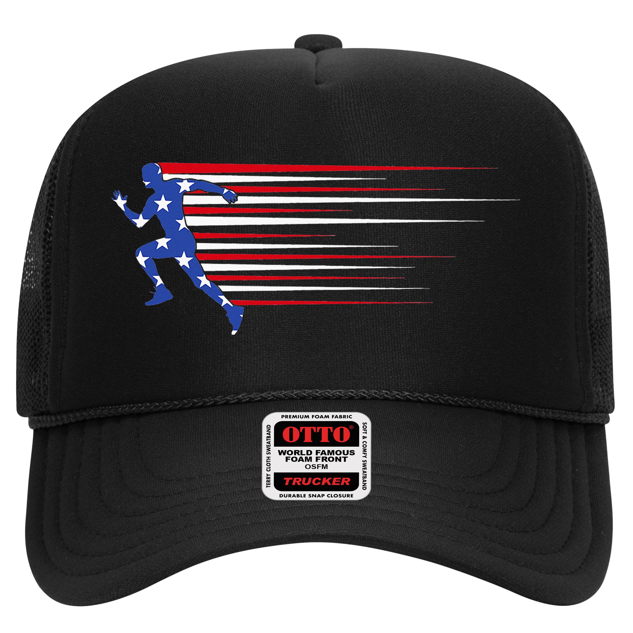 USA Track and field team American flag US Hat