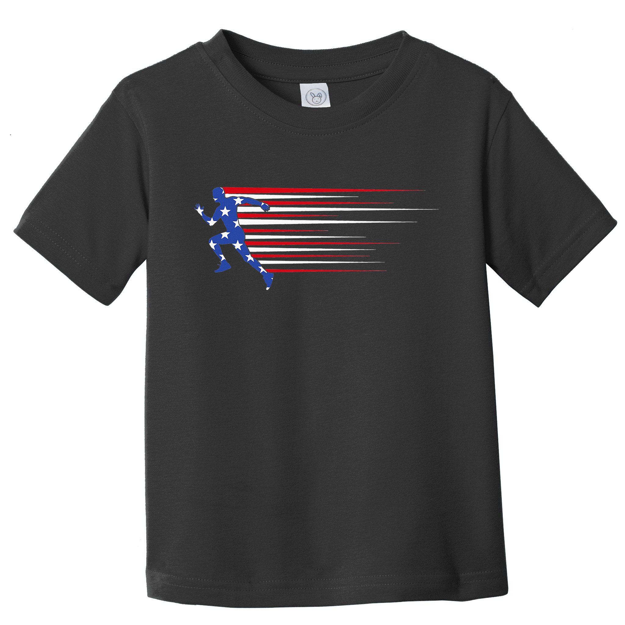 USA Track and field team American flag US Toddler T-Shirt