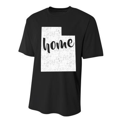 Utah Home State Youth Performance Sprint T-Shirt