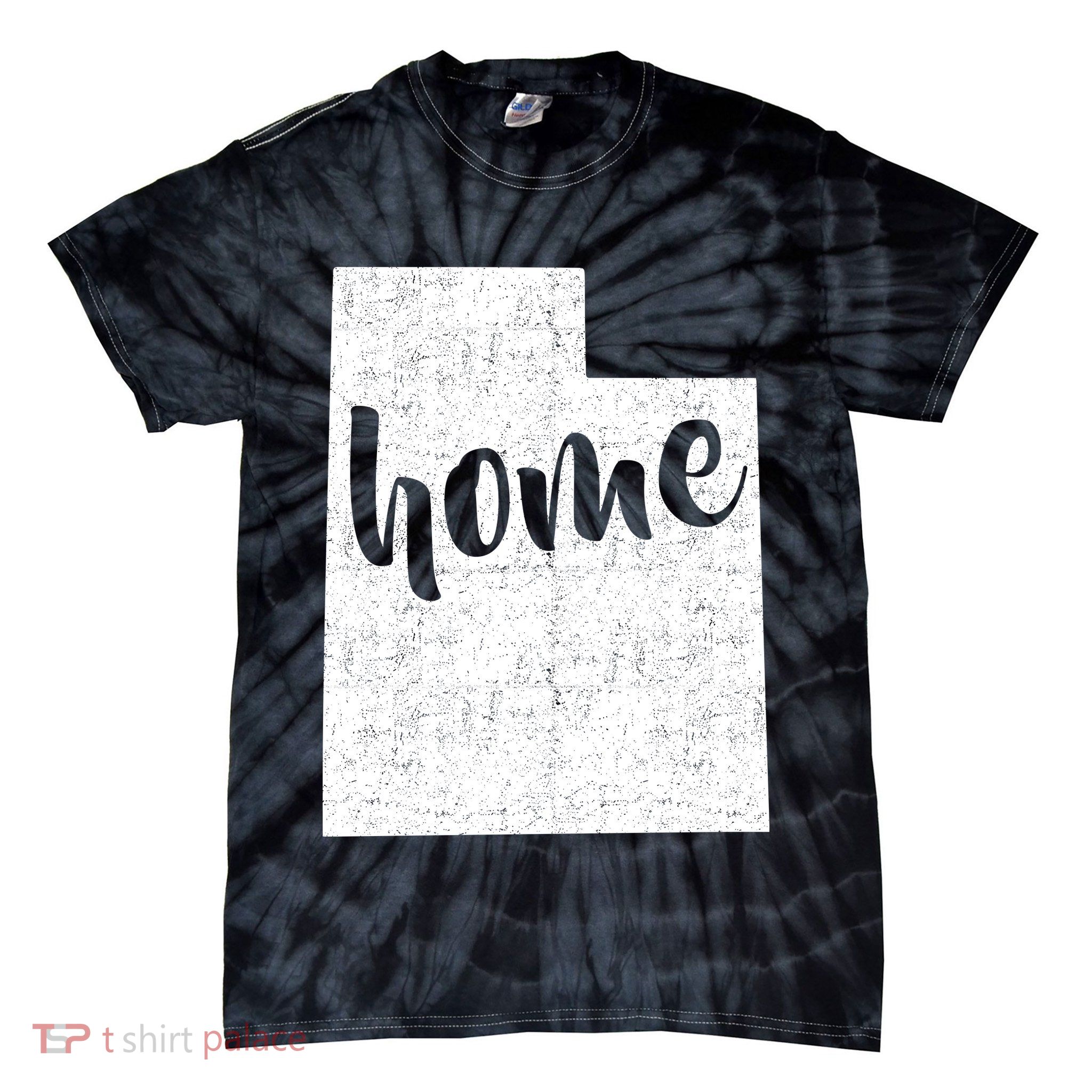 Utah Home State Tie-Dye T-Shirt