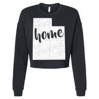 Utah Home State Cropped Pullover Crew