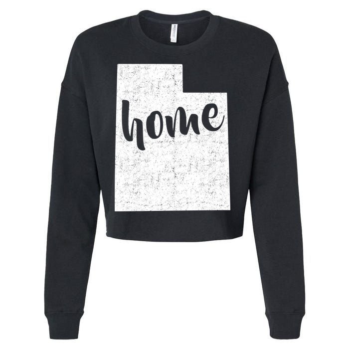 Utah Home State Cropped Pullover Crew
